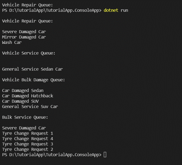 New Generic Collection in .NET 6 a Priority Queue